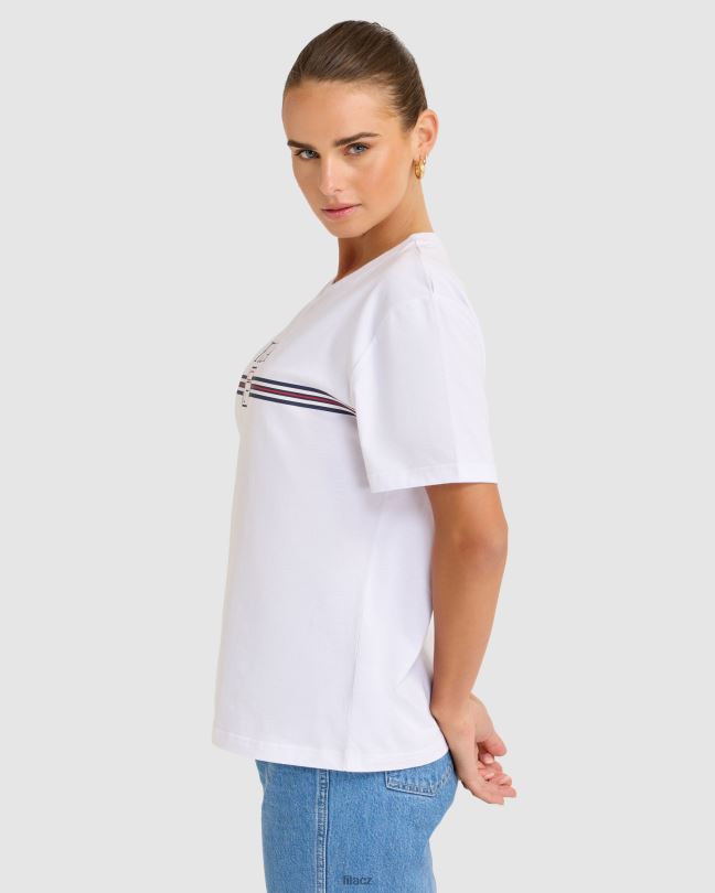 kočičí tričko fila bílé 0668L2786 bílý FILA