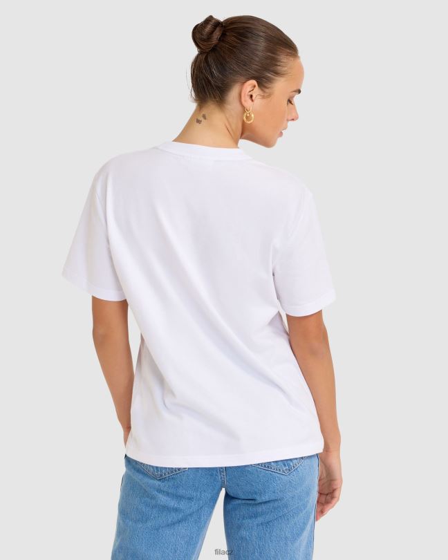 kočičí tričko fila bílé 0668L2786 bílý FILA