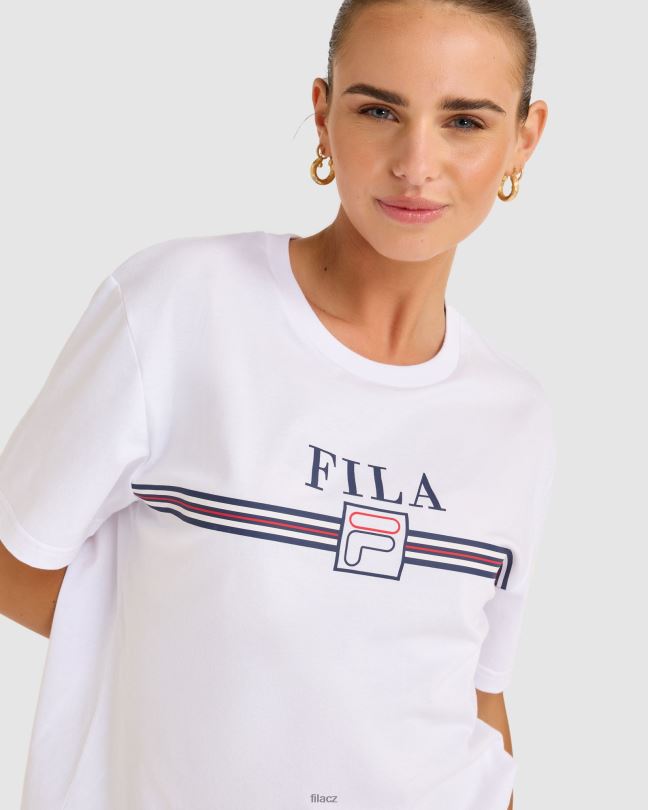 kočičí tričko fila bílé 0668L2786 bílý FILA