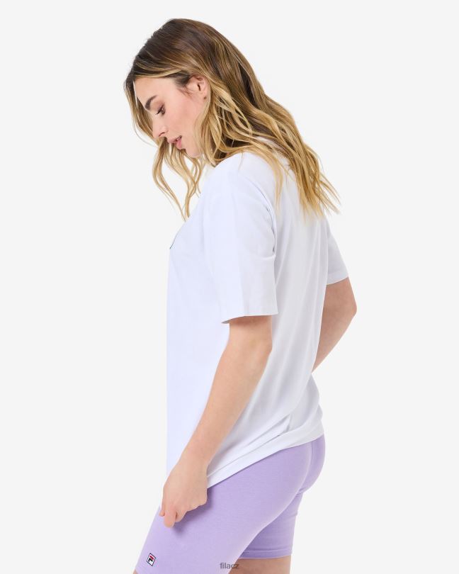 oversized tričko fila bílé maddy 0668L2944 bílý FILA