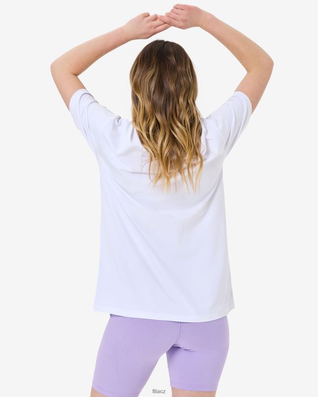 oversized tričko fila bílé maddy 0668L2944 bílý FILA