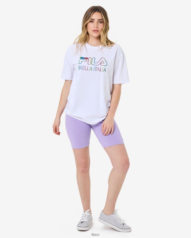 oversized tričko fila bílé maddy 0668L2944 bílý FILA