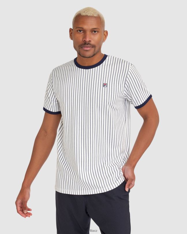 pánský wyatt ringer fila bílá 0668L2384 bílý FILA
