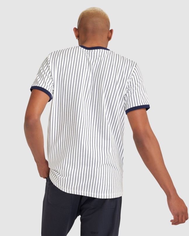 pánský wyatt ringer fila bílá 0668L2384 bílý FILA