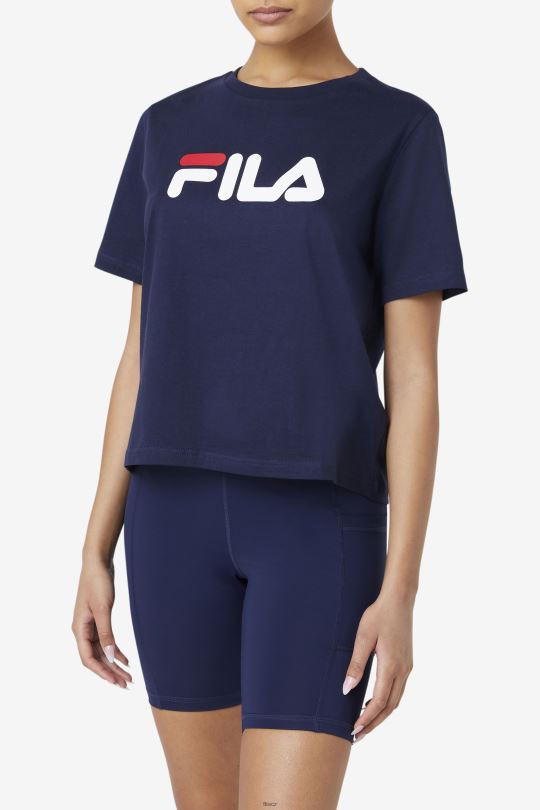 peacoat/red/white miss eagle tee fila 0668L1410 peacoat/červená/bílá FILA