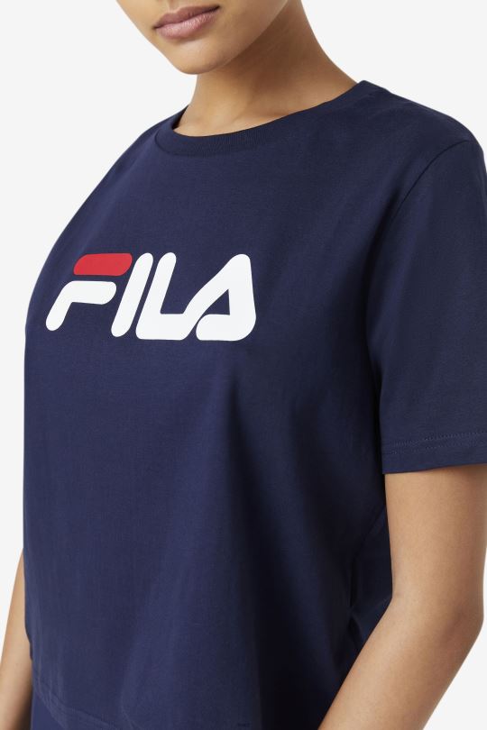 peacoat/red/white miss eagle tee fila 0668L1410 peacoat/červená/bílá FILA