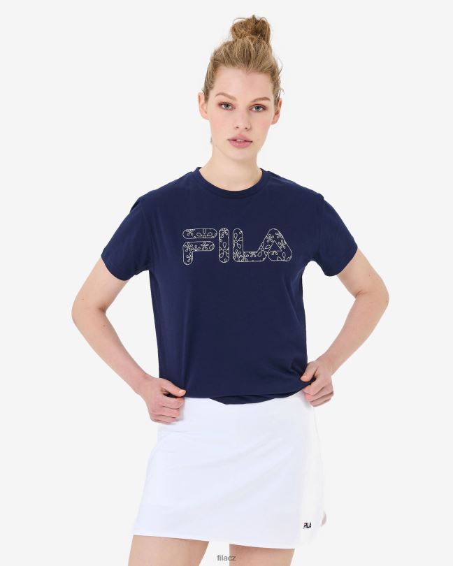 průkopnické tričko fila new navy 0668L2924 nové námořnictvo FILA