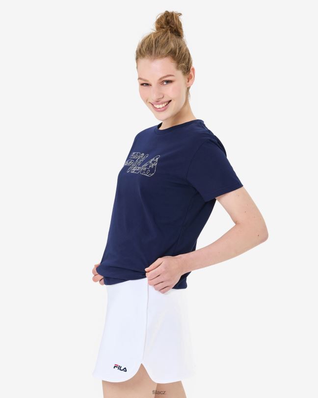 průkopnické tričko fila new navy 0668L2924 nové námořnictvo FILA