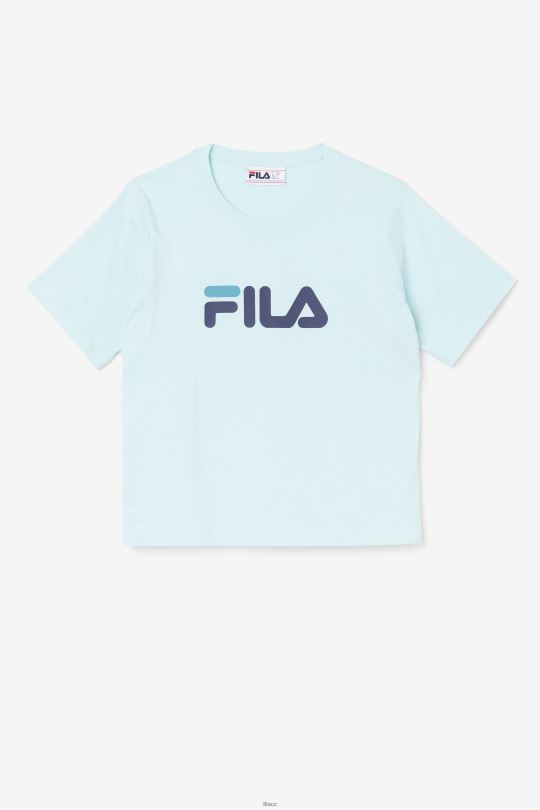 tee fila ledové aqua/navy/biscay bay 0668L1448 ledová aqua/navy/biscay bay FILA