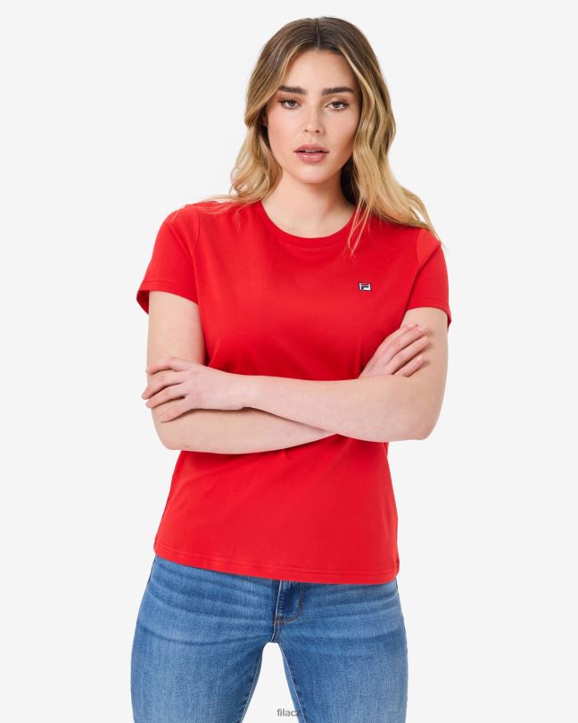 volara odznak 2.0 tee red fila 0668L2945 Červené FILA
