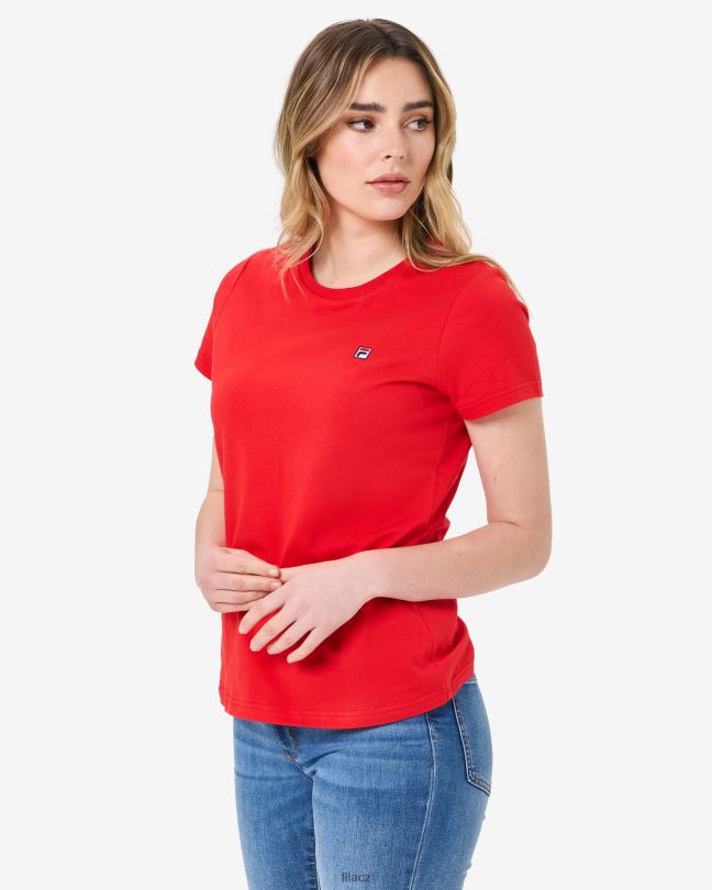 volara odznak 2.0 tee red fila 0668L2945 Červené FILA