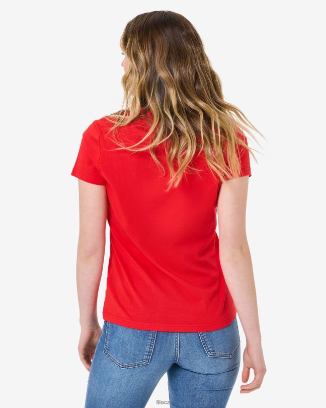 volara odznak 2.0 tee red fila 0668L2945 Červené FILA