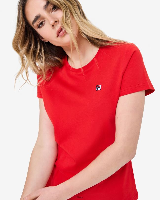 volara odznak 2.0 tee red fila 0668L2945 Červené FILA
